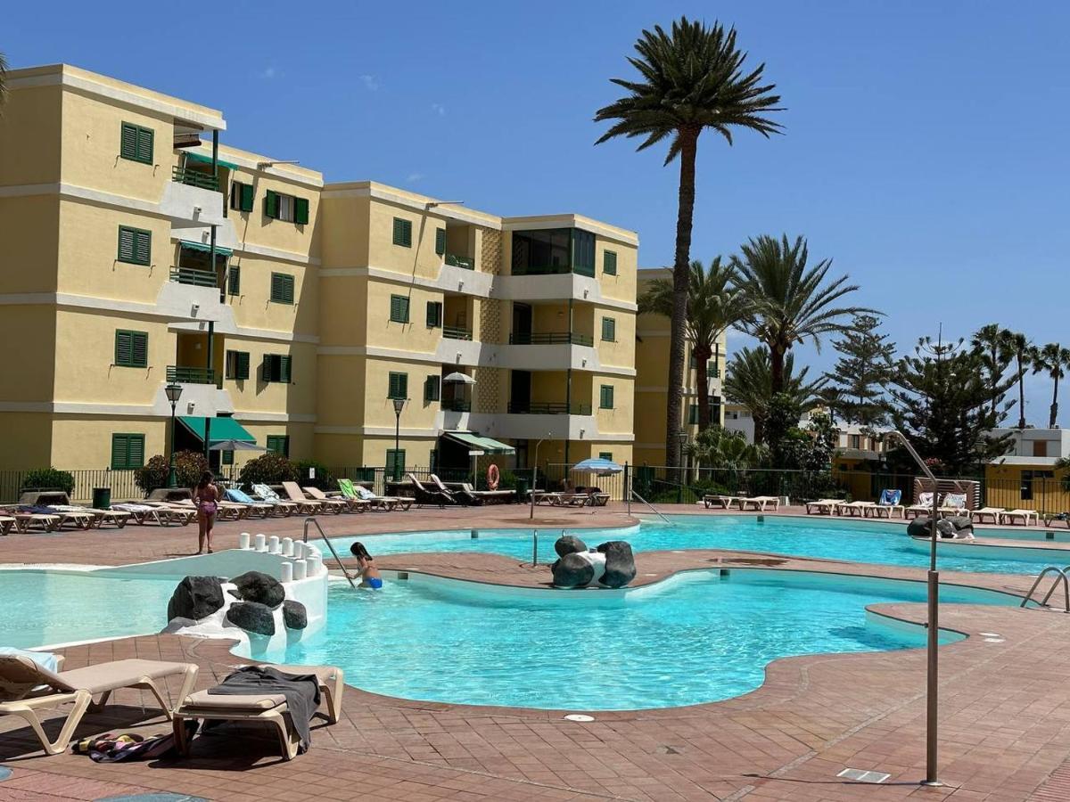 Las Olas Dm Cozy 2-Bedrooms Apartment Maspalomas  Eksteriør bilde